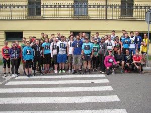 účastníci předloňského ročníku běhu Kladno - Lidice